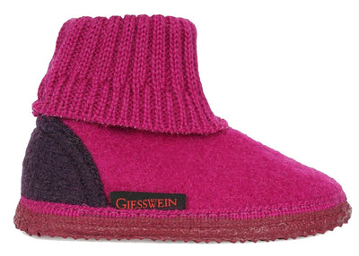 Pantoufles Giesswein - Chaussures pour enfants Giesswein - Rose | Kramsach
