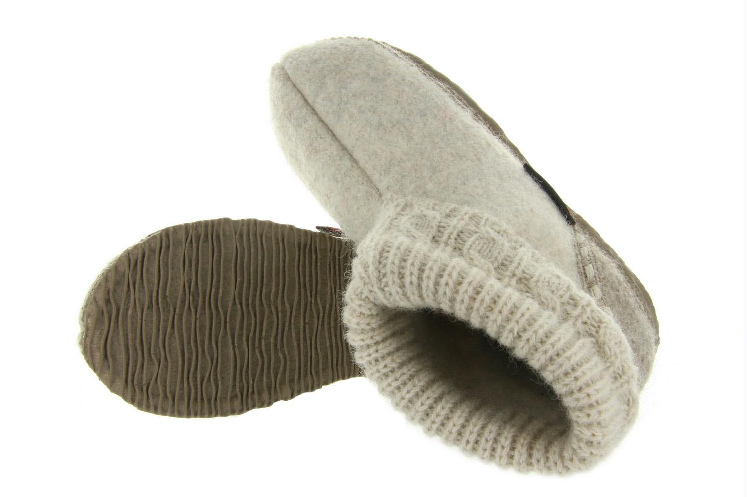 Giesswein Pantoffels - Giesswein Kinderschoenen | Freiburg Beige