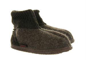 Giesswein Pantoffels - Giesswein Kinderschoenen | Kramsach Taupe Jongens