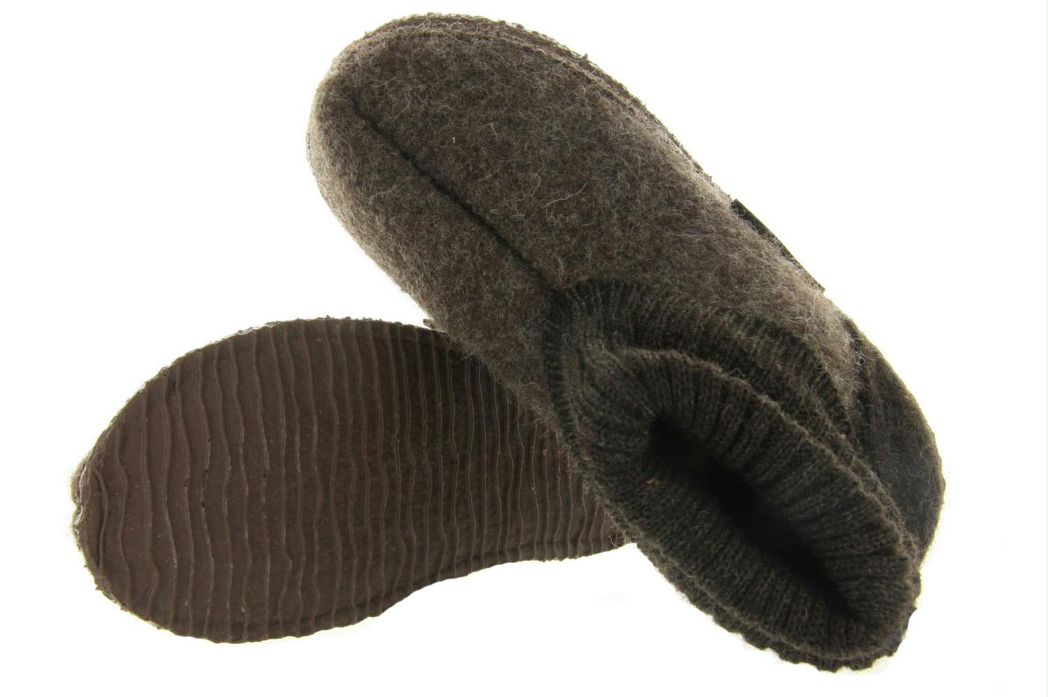 Giesswein Pantoffels - Giesswein Kinderschoenen | Kramsach Taupe Jongens