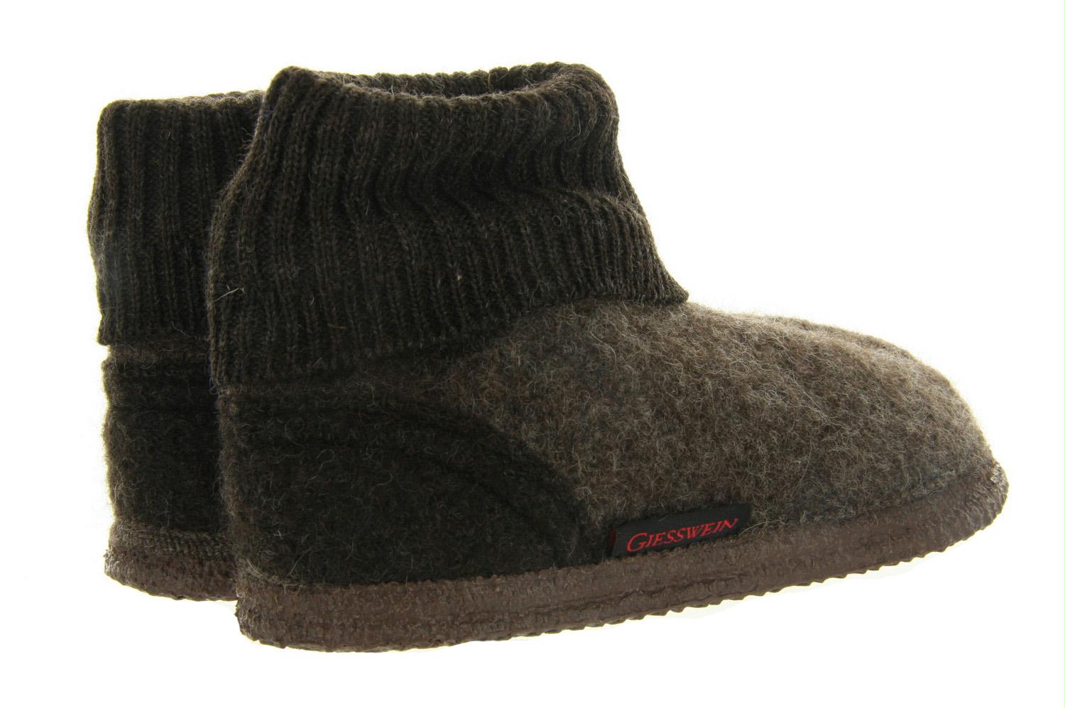 Giesswein Pantoffels - Giesswein Kinderschoenen | Kramsach Taupe Jongens