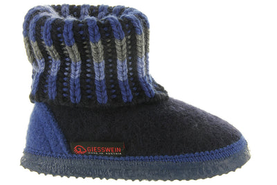Chaussons Giesswein - Chaussures pour enfants Giesswein - Bleu | Université de Kronau