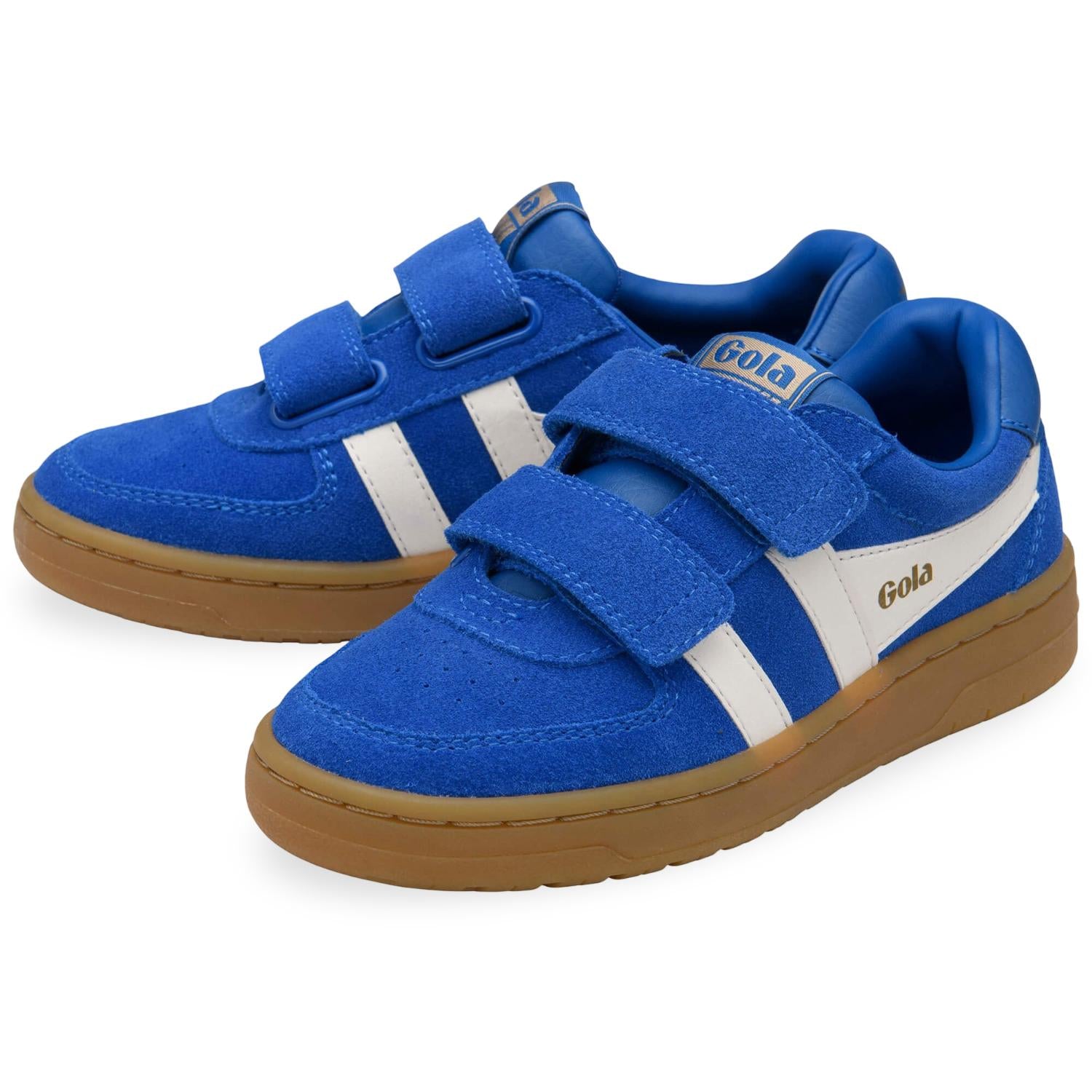 Gola Sneaker - Gola Kinderschoenen - Blauw | Hawk Strap Trainer