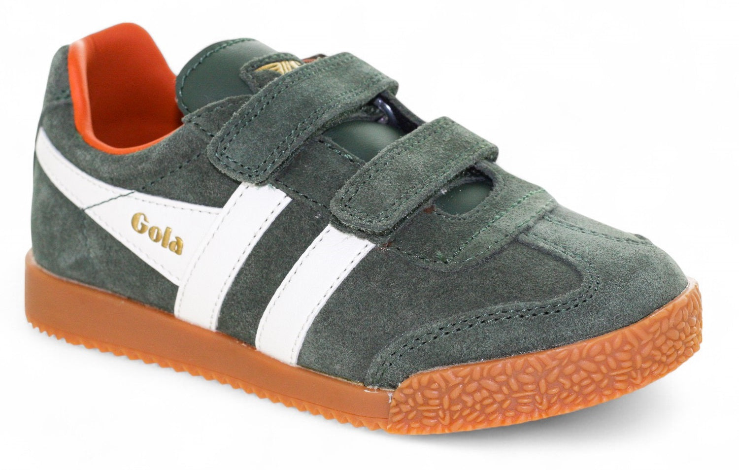 Gola Sneaker - Gola Kinderschoenen - Groen | Harrier Leather strap
