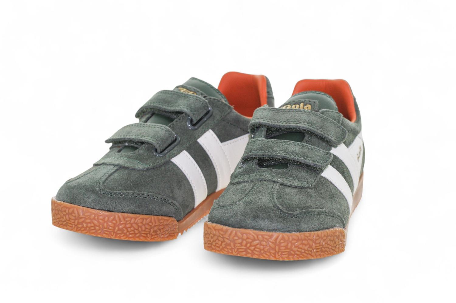 Gola Sneaker - Gola Kinderschoenen - Groen | Harrier Leather strap