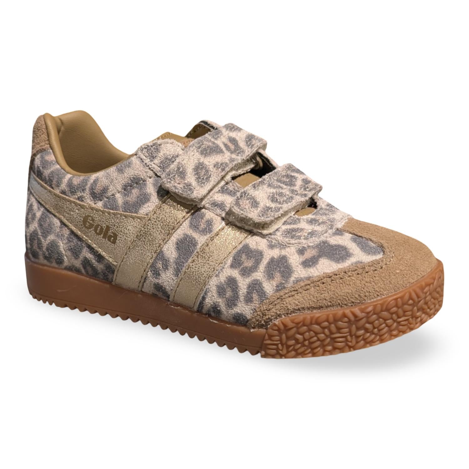 Gola Sneaker - Gola Kinderschoenen - Luipaard | Harrier Strap Trainer Snow Leopard