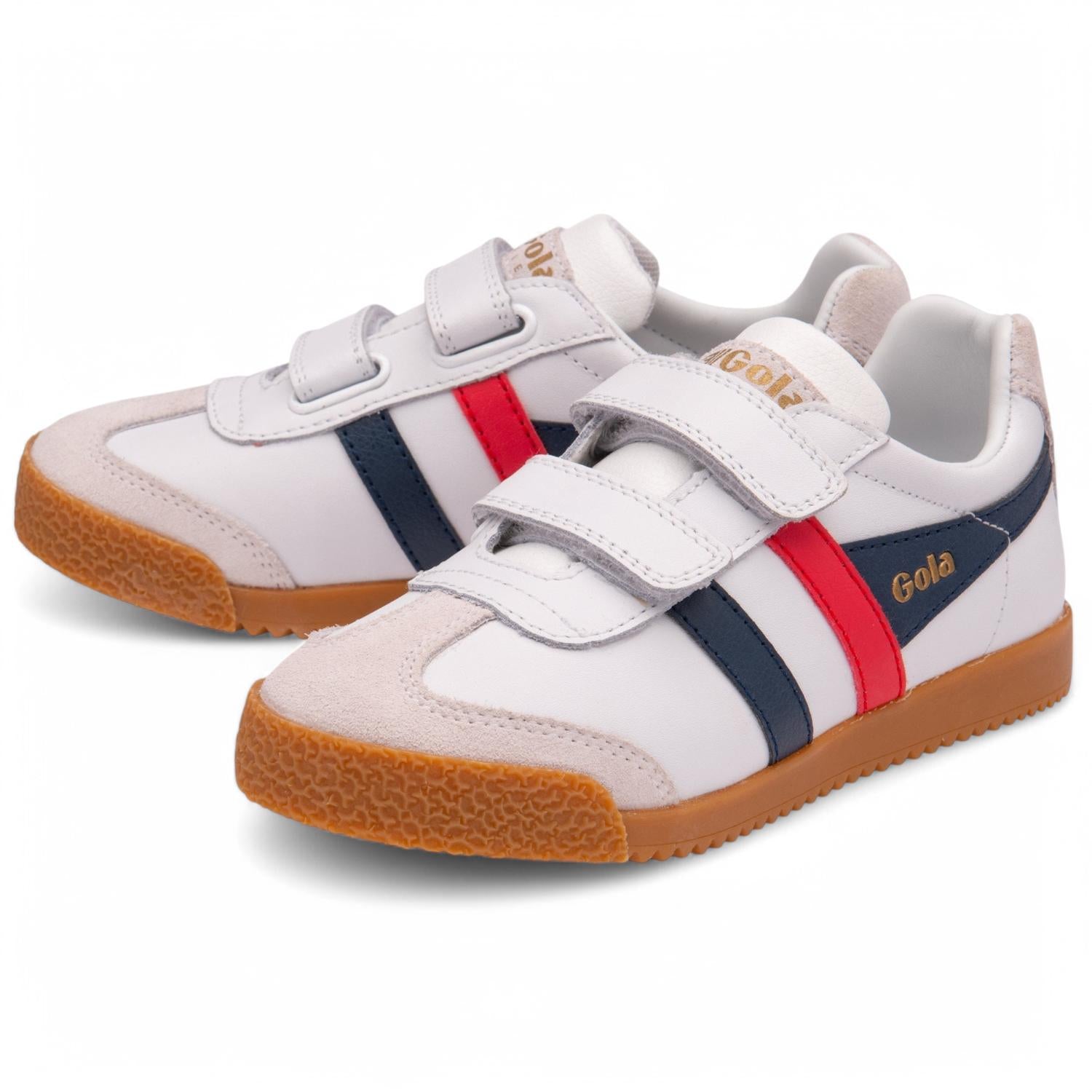 Gola Sneaker - Gola Kinderschoenen - Wit | Harrier Leather strap