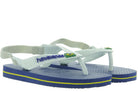 Havaianas Baby Brasil Logo - Havaianas Kinderschoenen | Blauw WIt