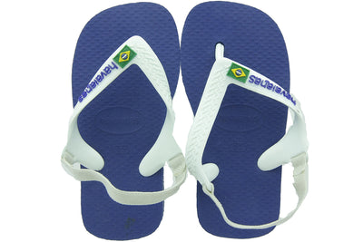 Havaianas Baby Brasil Logo - Havaianas Kinderschuhe - Blau | Blau WEISS
