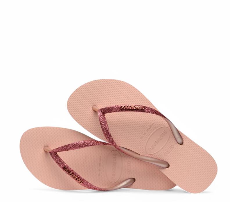 Havaianas Kids - Havaianas Kinderschoenen - Roze | Slim Glitter ll