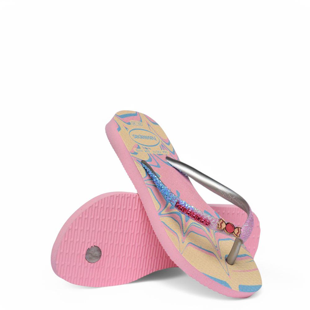 Havaianas Kids - Havaianas Kinderschoenen - Roze | Slim Glitter Trendy