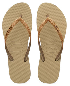 Havaianas Kids - Havaianas Kinderschoenen - Sand | Slim Glitter ll
