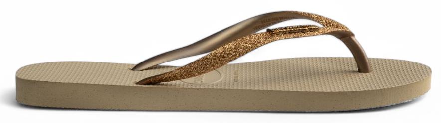 Havaianas Kids - Havaianas Kinderschoenen - Sand | Slim Glitter ll
