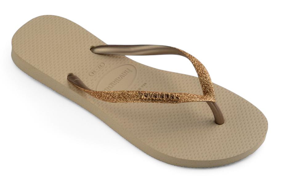 Havaianas Kids - Havaianas Kinderschoenen - Sand | Slim Glitter ll