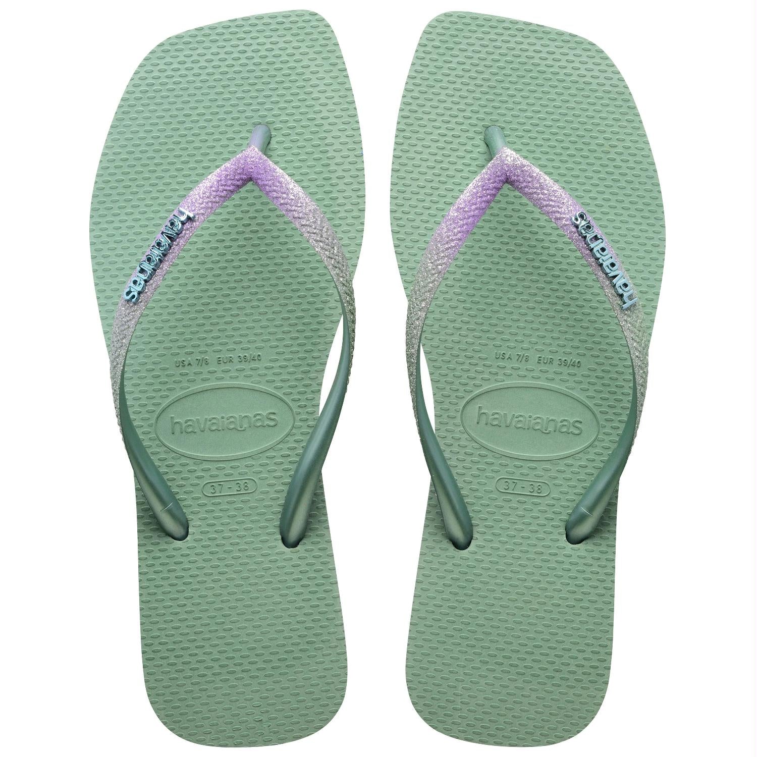 Havaianas Slim - Havaianas Damesschoenen | Square Clay Glitter