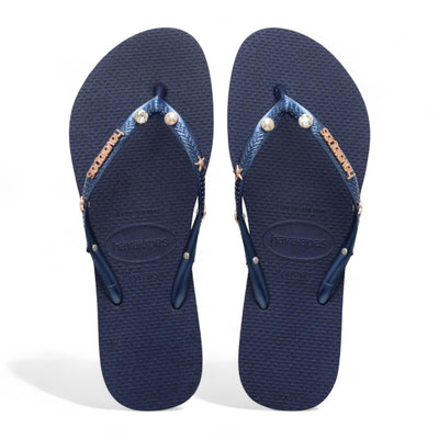Havaianas Slipper - Havaianas Damesschoenen - Blauw | Slim Luxury Aqua