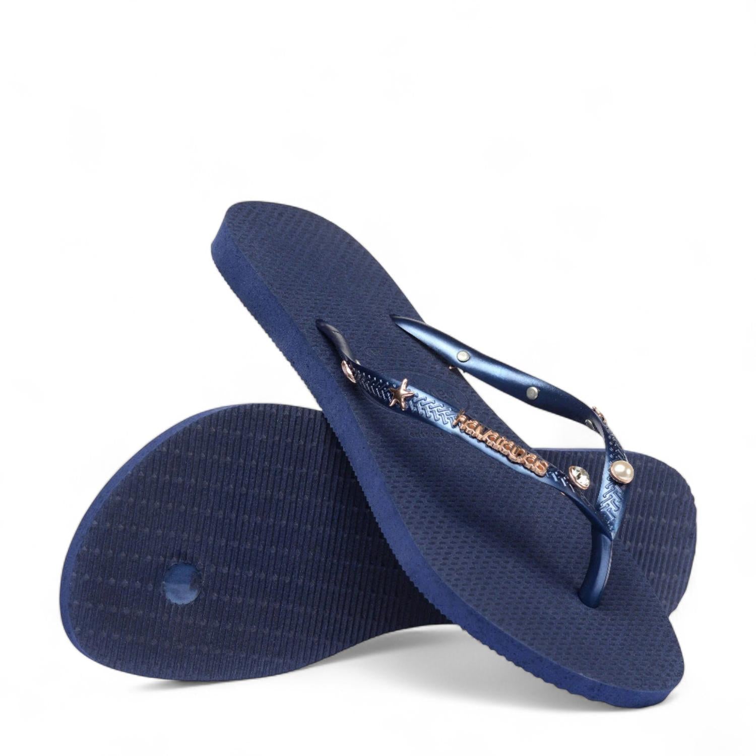 Havaianas Slipper - Havaianas Damesschoenen - Blauw | Slim Luxury Aqua