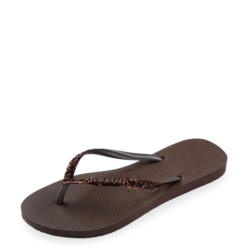 Havaianas Slipper - Havaianas Kinderschoenen - Bruin | Slim Glitter ll