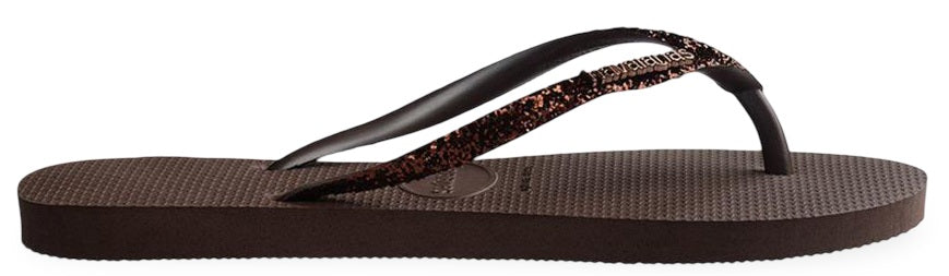 Havaianas Slipper - Havaianas Kinderschoenen - Bruin | Slim Glitter ll