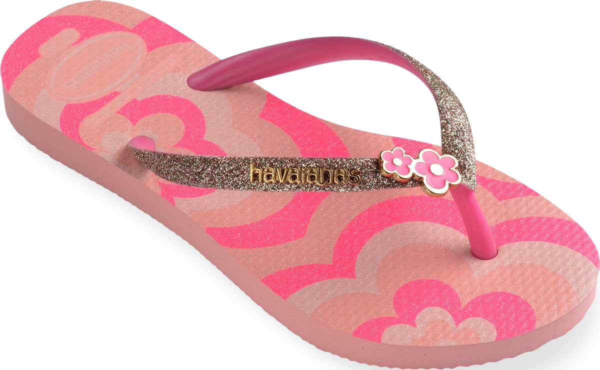 Havaianas Slipper - Havaianas Kinderschoenen - Roze | Slim Glitter 2 FC