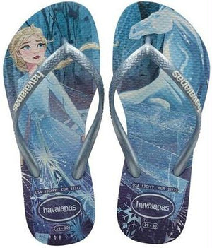Havaianas Slippers Frozen - Havaianas Kinderschoenen | Slim Frozen Blauw