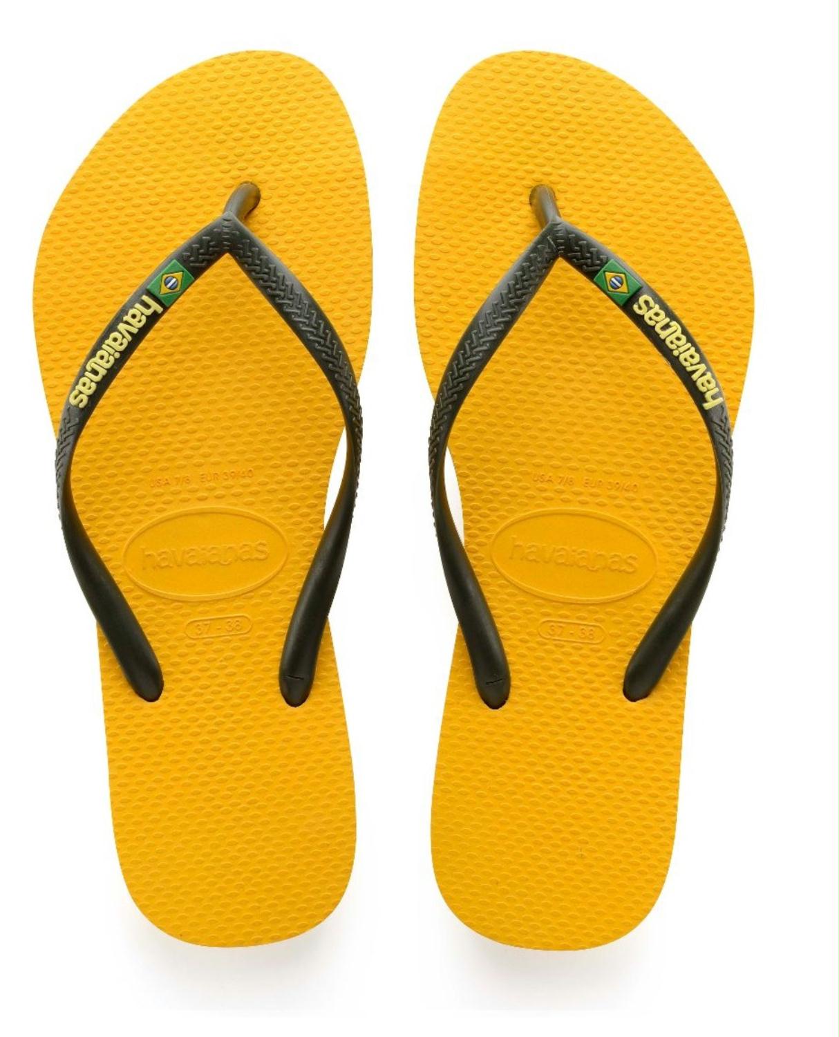 Havaianas Slippers - Havaianas Kinderschoenen | Slim Brasil Geel Unisex