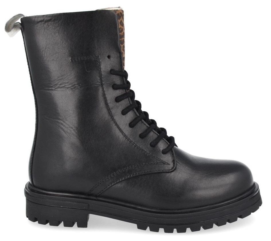 Hip Laars - Hip Kinderschoenen - Zwart | H1129