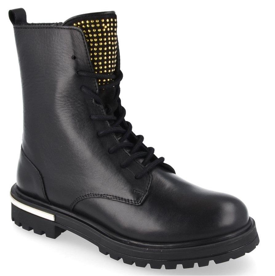 Hip Laars - Hip Kinderschoenen - Zwart | H1130