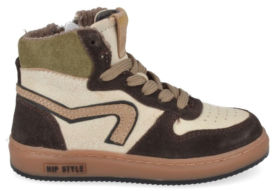 Hip Sneaker - Hip Kinderschoenen - Bruin | H1803