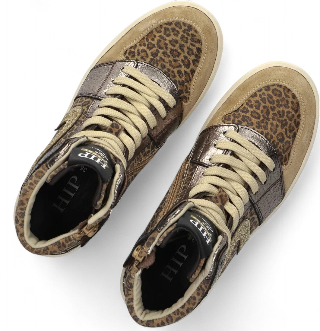 Hip Sneaker - Hip Kinderschoenen - Luipaard | H1765