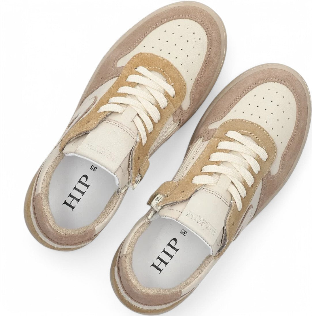Hip Sneaker - Hip Kinderschoenen - Taupe | H1804