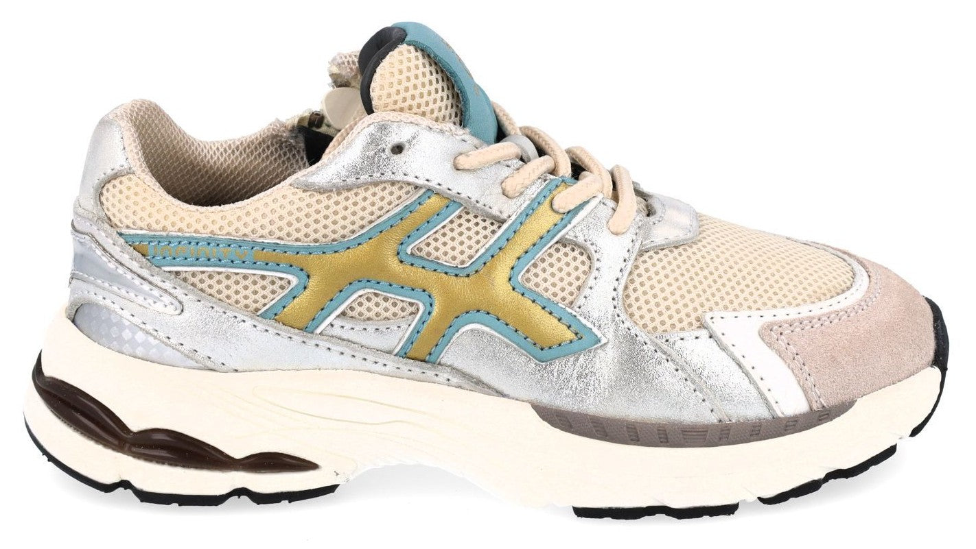 Hip Sneaker - Hip Kinderschoenen - Zilver | H1161