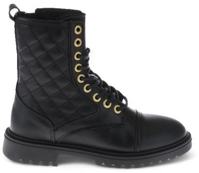 Botte à lacets Hip - Chaussures pour enfants Hip - Noir | H1126