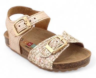 Kipling Sandaal - Kipling Kinderschoenen - Goud | Malaga 1 Champagne