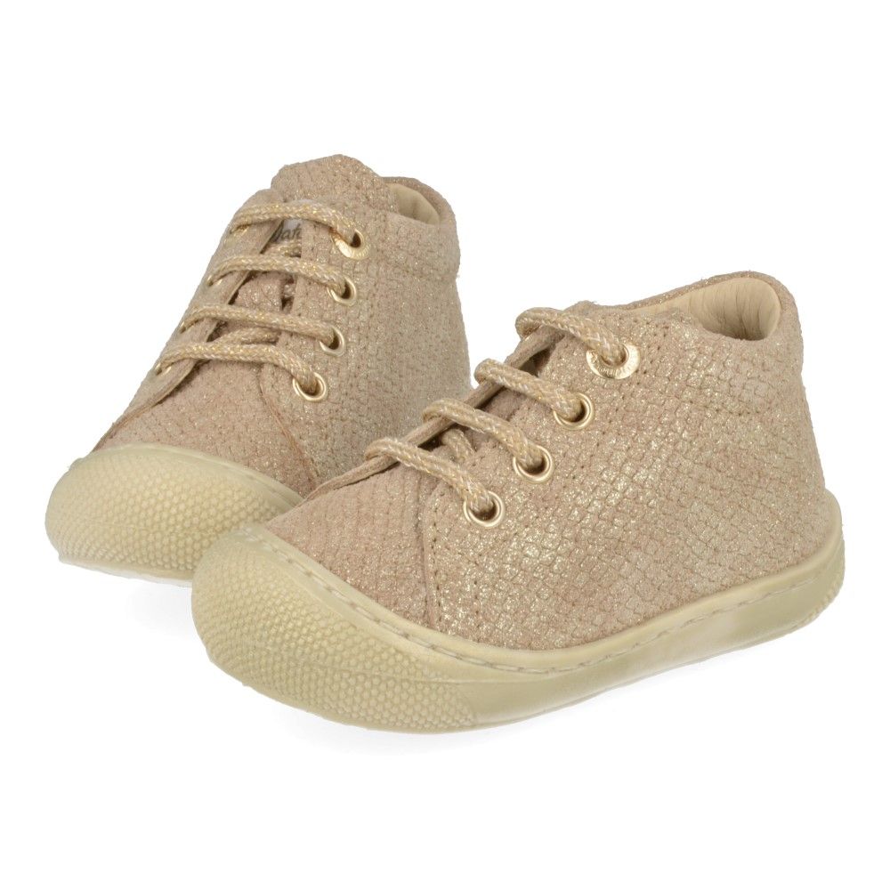 Naturino Babyschoen - Falcotto By Naturino Kinderschoenen - Goud | Cocoon Lizard
