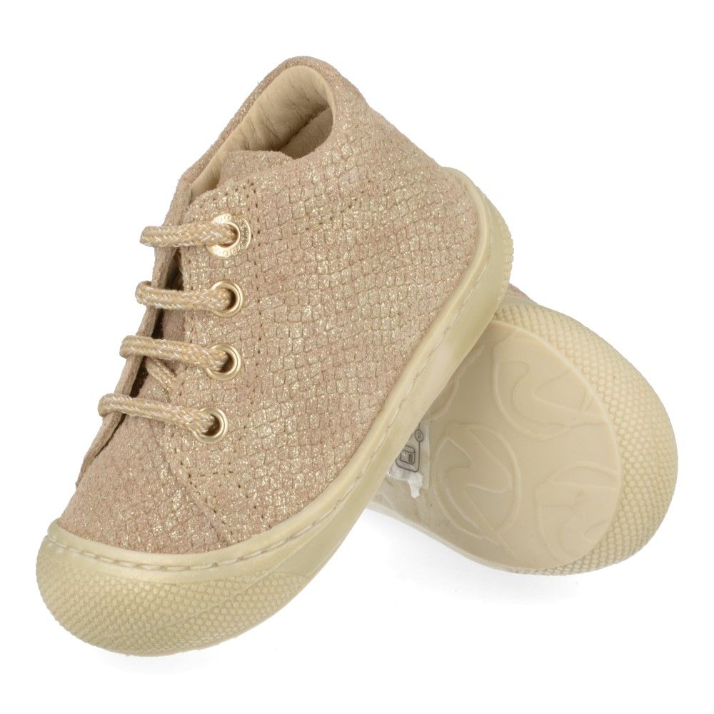 Naturino Babyschoen - Falcotto By Naturino Kinderschoenen - Goud | Cocoon Lizard