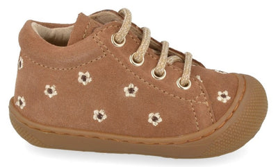 Naturino Babyschoen - Naturino Babyschoenen - Bruin | Cocoo Embr. Daisies Brown
