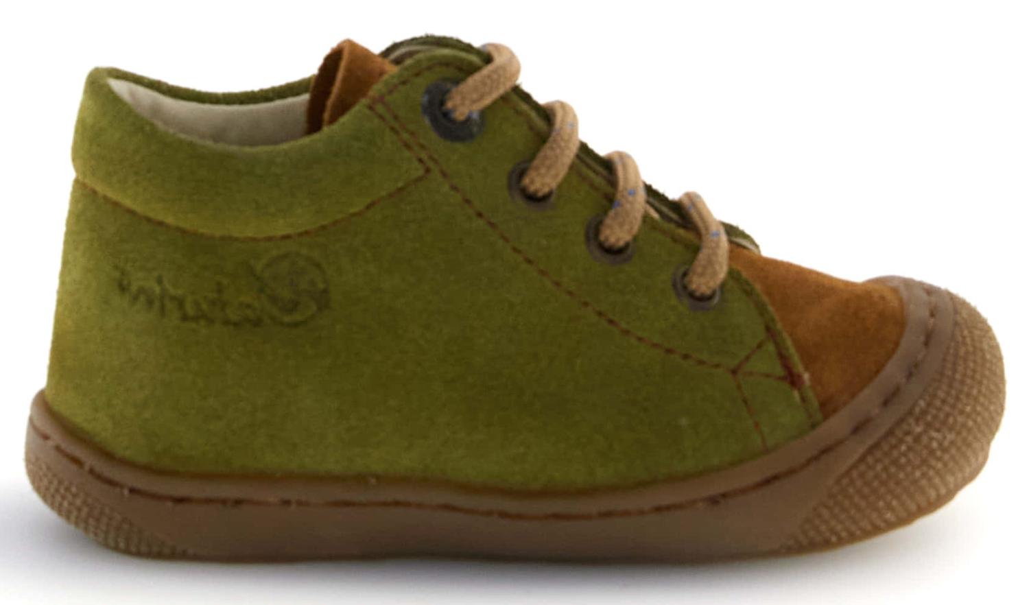Naturino Babyschoen - Naturino Babyschoenen - Bruin | Cocoon Suede Honey Woods
