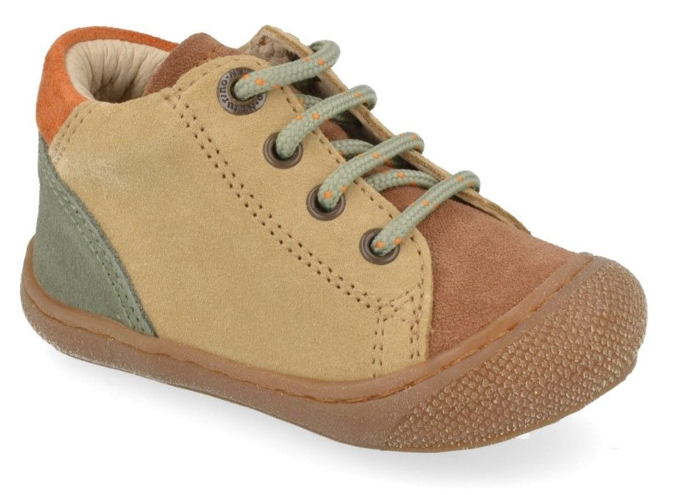 Naturino Babyschoen - Naturino Babyschoenen - Bruin | Romy Brown Sand Olive