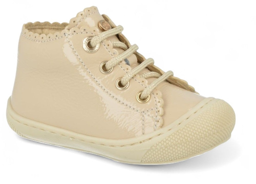 Naturino Babyschoen - Naturino Babyschoenen - Ecru | Cocoon Cottins Nappa Bone