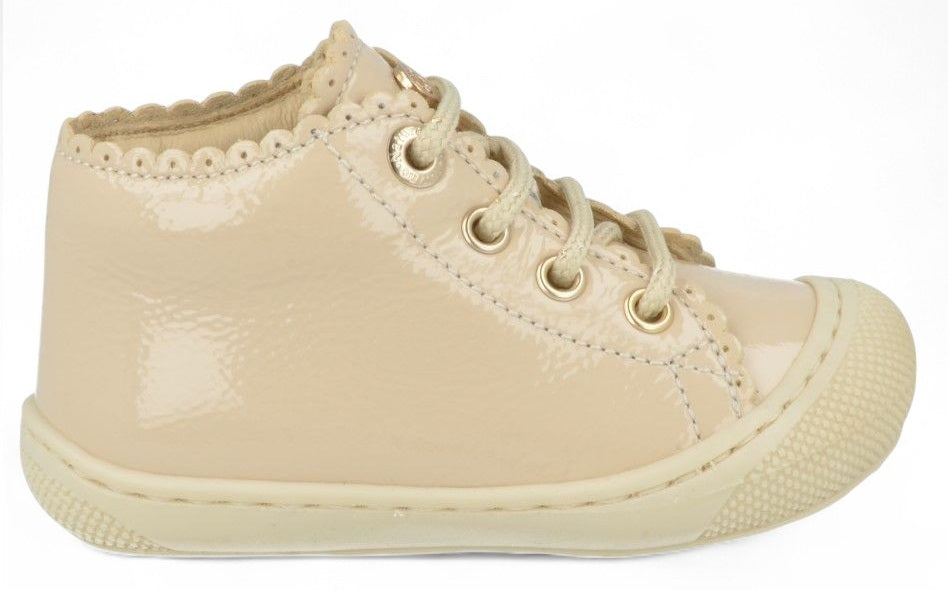 Naturino Babyschoen - Naturino Babyschoenen - Ecru | Cocoon Cottins Nappa Bone