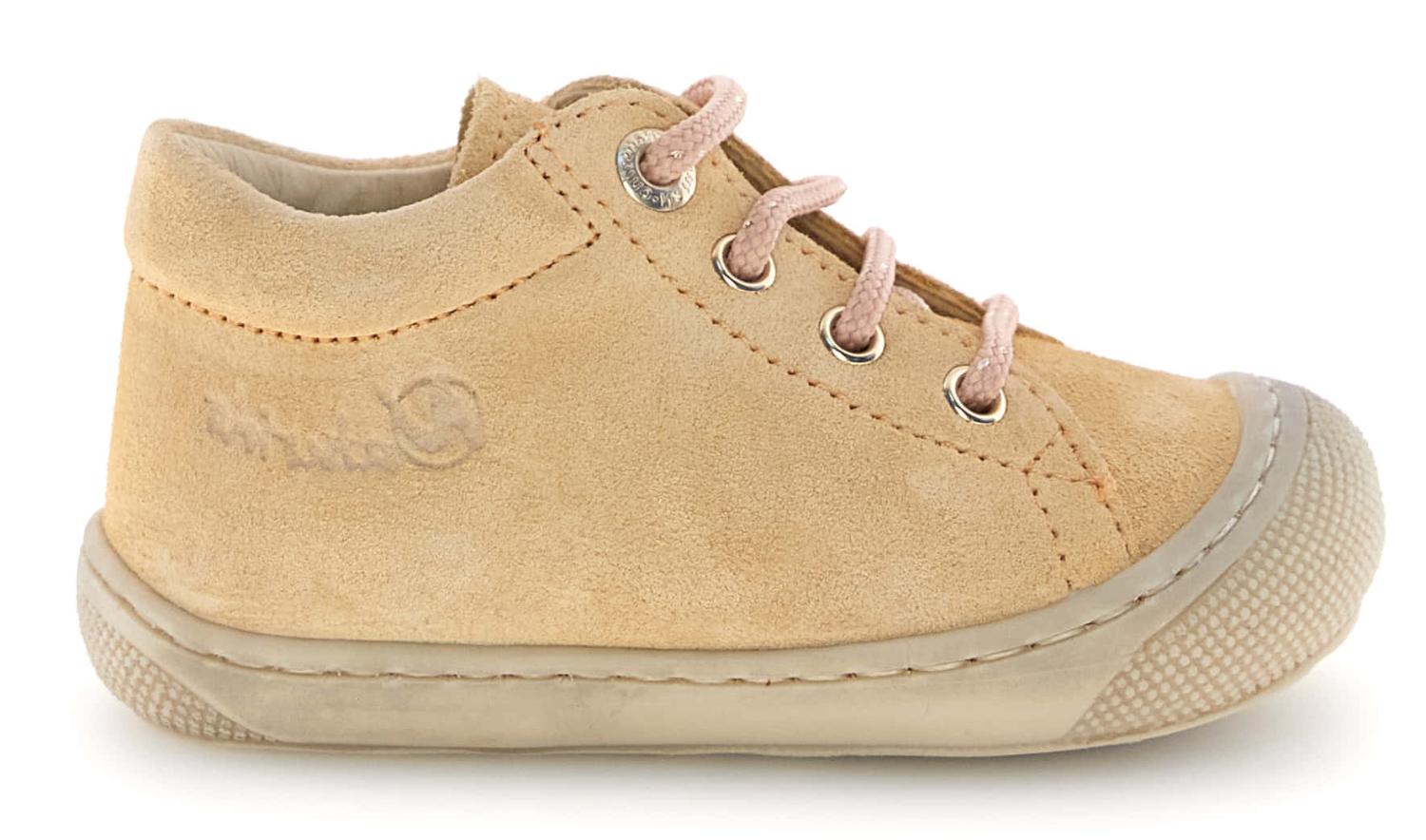 Naturino Babyschoen - Naturino Babyschoenen - Geel | Cocoon Vanilla Soft Peach