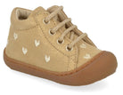 Naturino Babyschoen - Naturino Babyschoenen - Goud | Cocoo Embr. Hearts Platinum