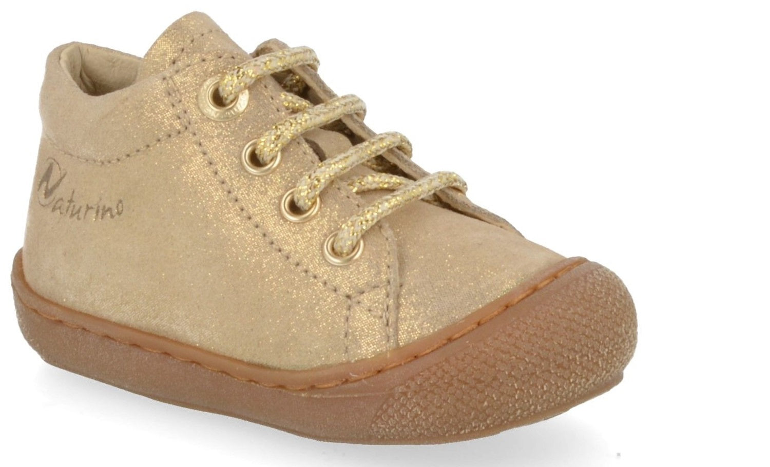 Naturino Babyschoen - Naturino Babyschoenen - Goud | Cocoon Glitter Platinum