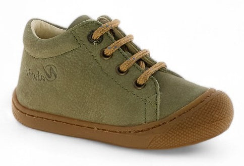 Naturino Babyschoen - Naturino Babyschoenen - Groen | Cocoon Honey Militaire Sand