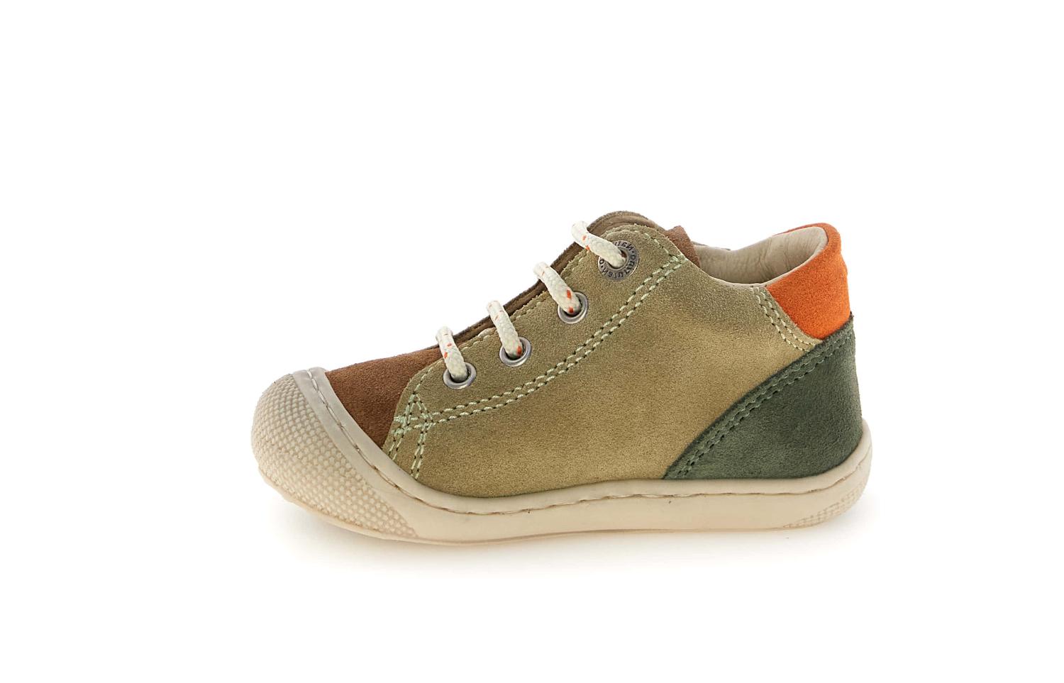 Naturino Babyschoen - Naturino Babyschoenen - Groen | Cocoon Romy Stone Olive