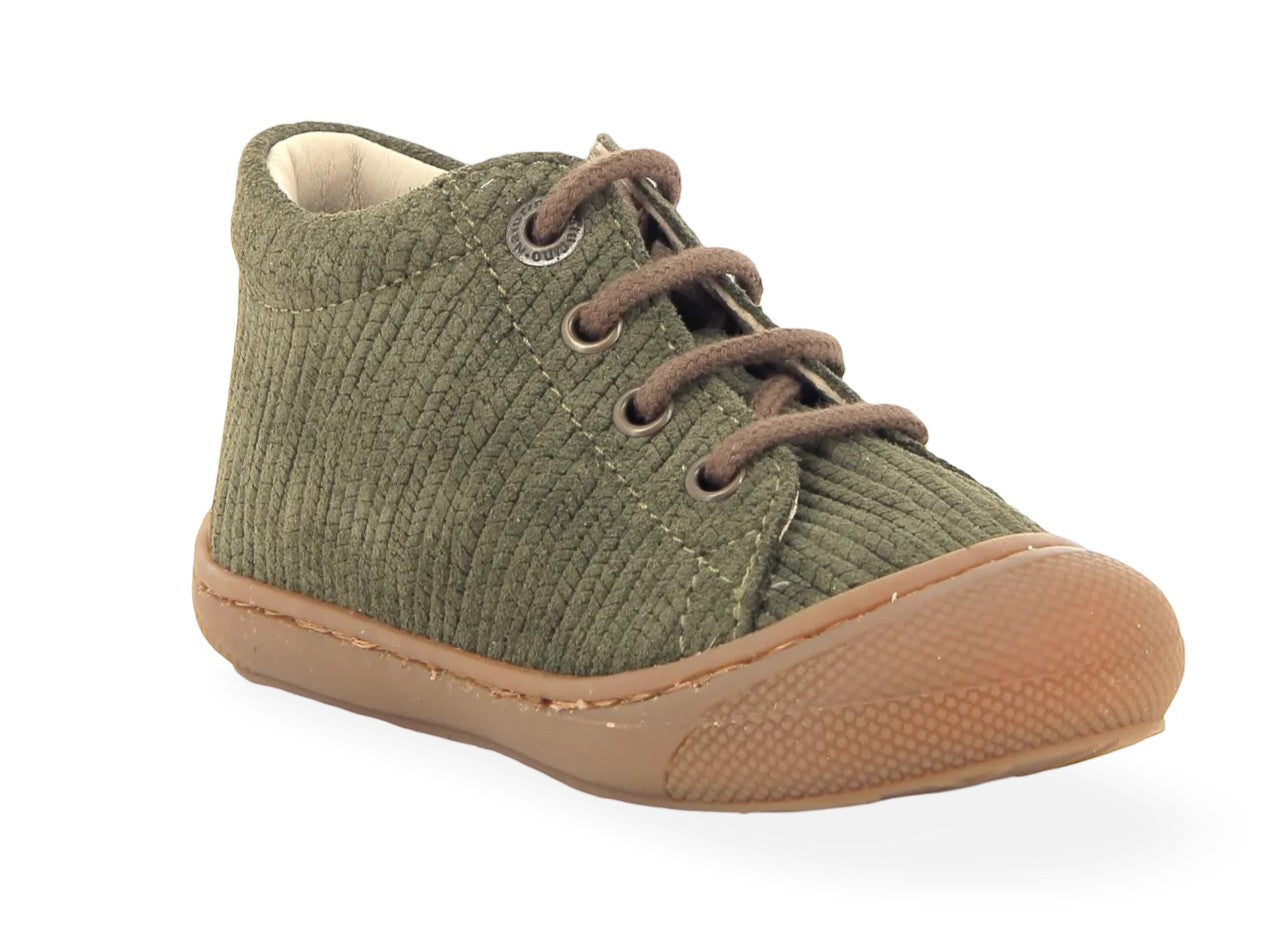 Naturino Babyschoen - Naturino Babyschoenen - Groen | Cocoon suede pannier
