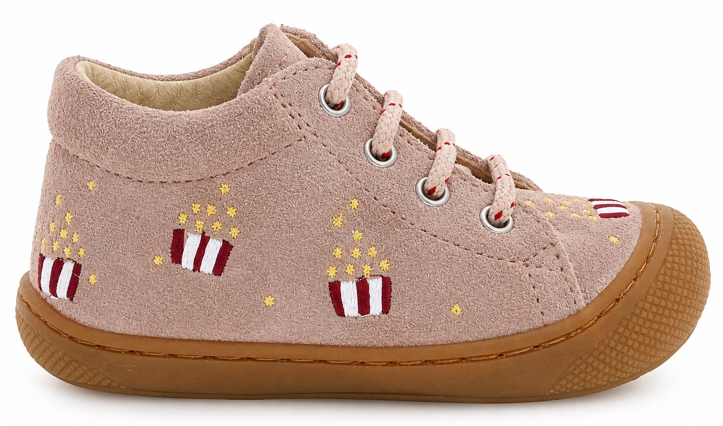 Naturino Babyschoen - Naturino Babyschoenen - Roze | Cocoon Embr. Popcorn rose