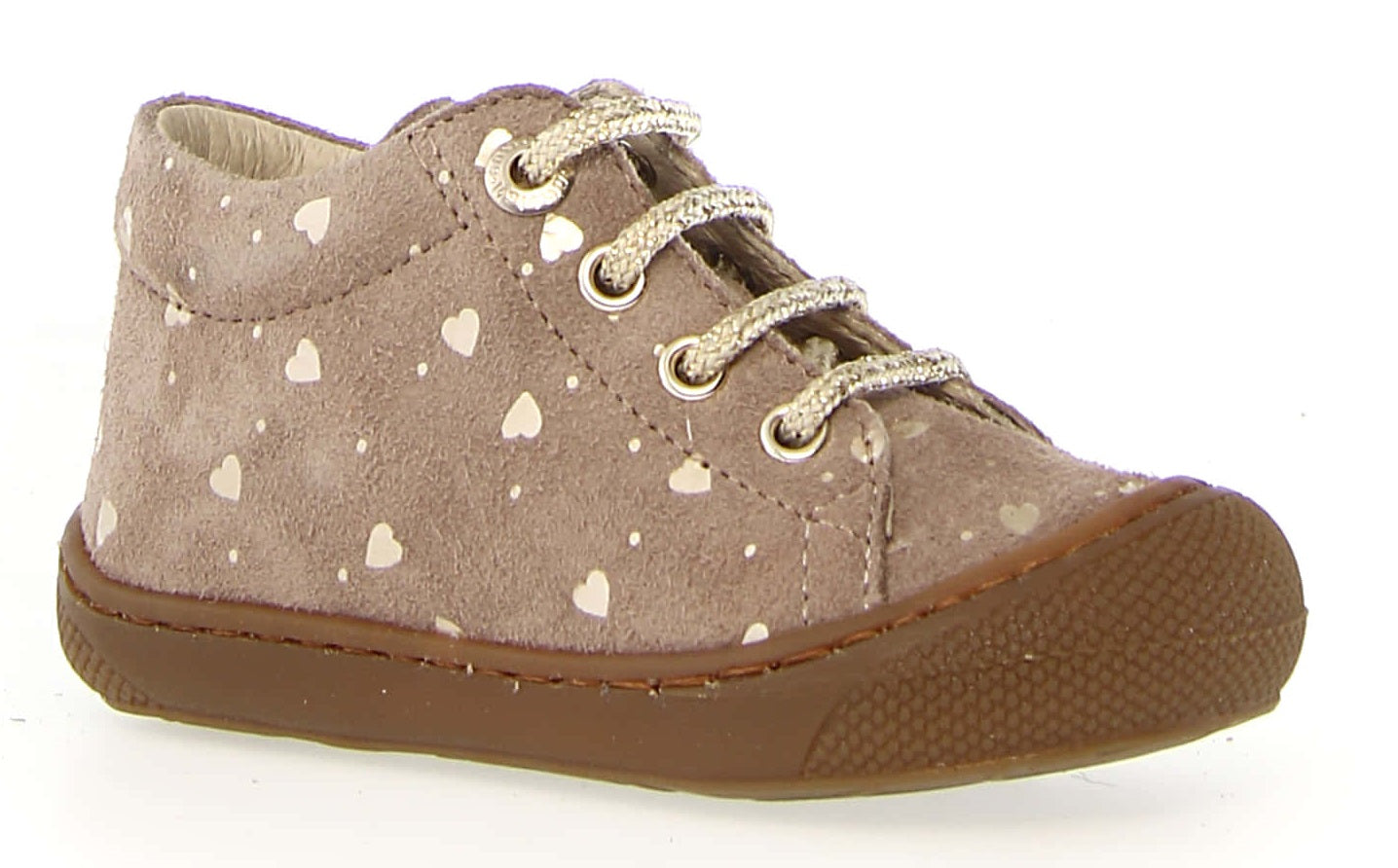 Naturino Babyschoen - Naturino Babyschoenen - Taupe | Cocoon Suede Love