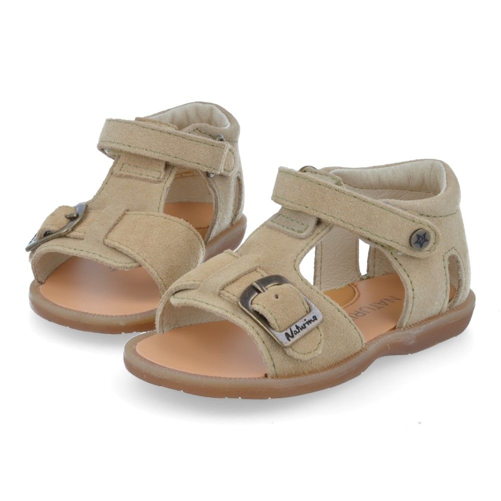Naturino Sandaal - Naturino Kinderschoenen - Beige | Quarzo